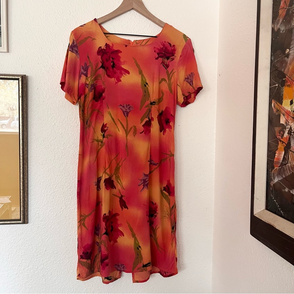 VTG 90s/Y2K Floral Print Dress